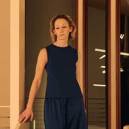 SLEEVELESS TOP - SAPPHIRE