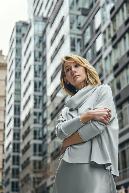 OVERSIZED RELAXED TURTLE NECK - LAIGHT