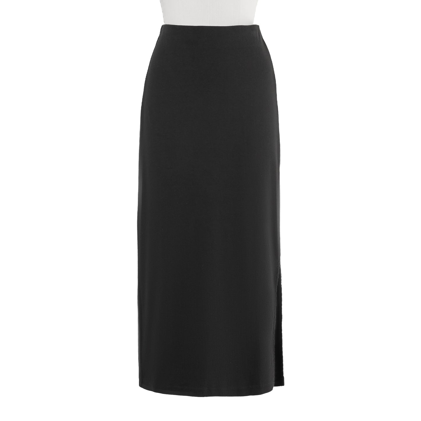 MID-CALF SKIRT - BLACK