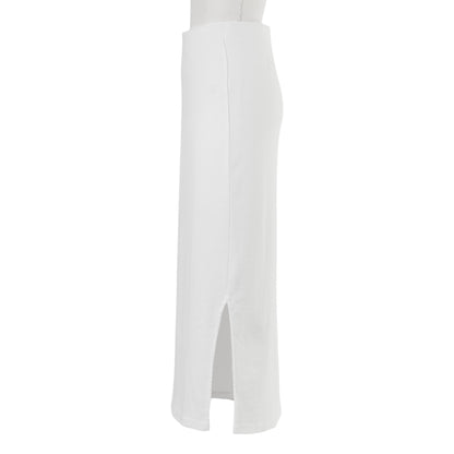 MID-CALF SKIRT - WHITE