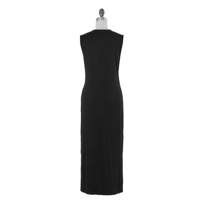 SLEEVELESS EASY DRESS - BLACK