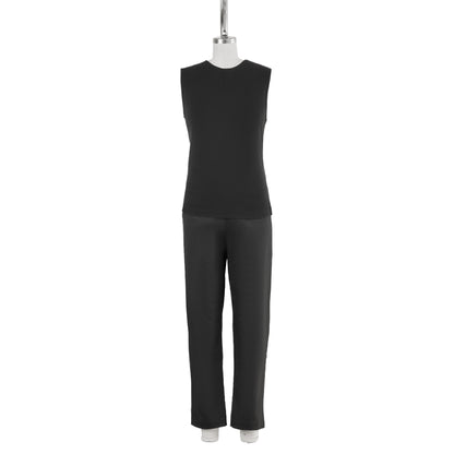 SLEEVELESS TOP - BLACK