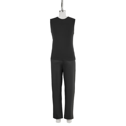SLEEVELESS TOP - BLACK