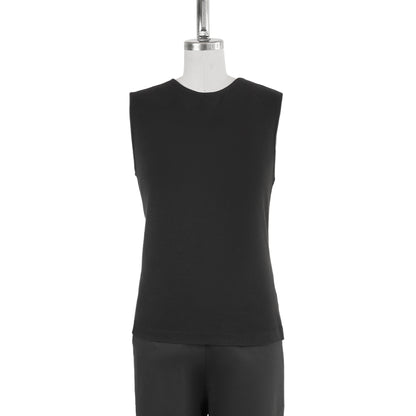 SLEEVELESS TOP - BLACK