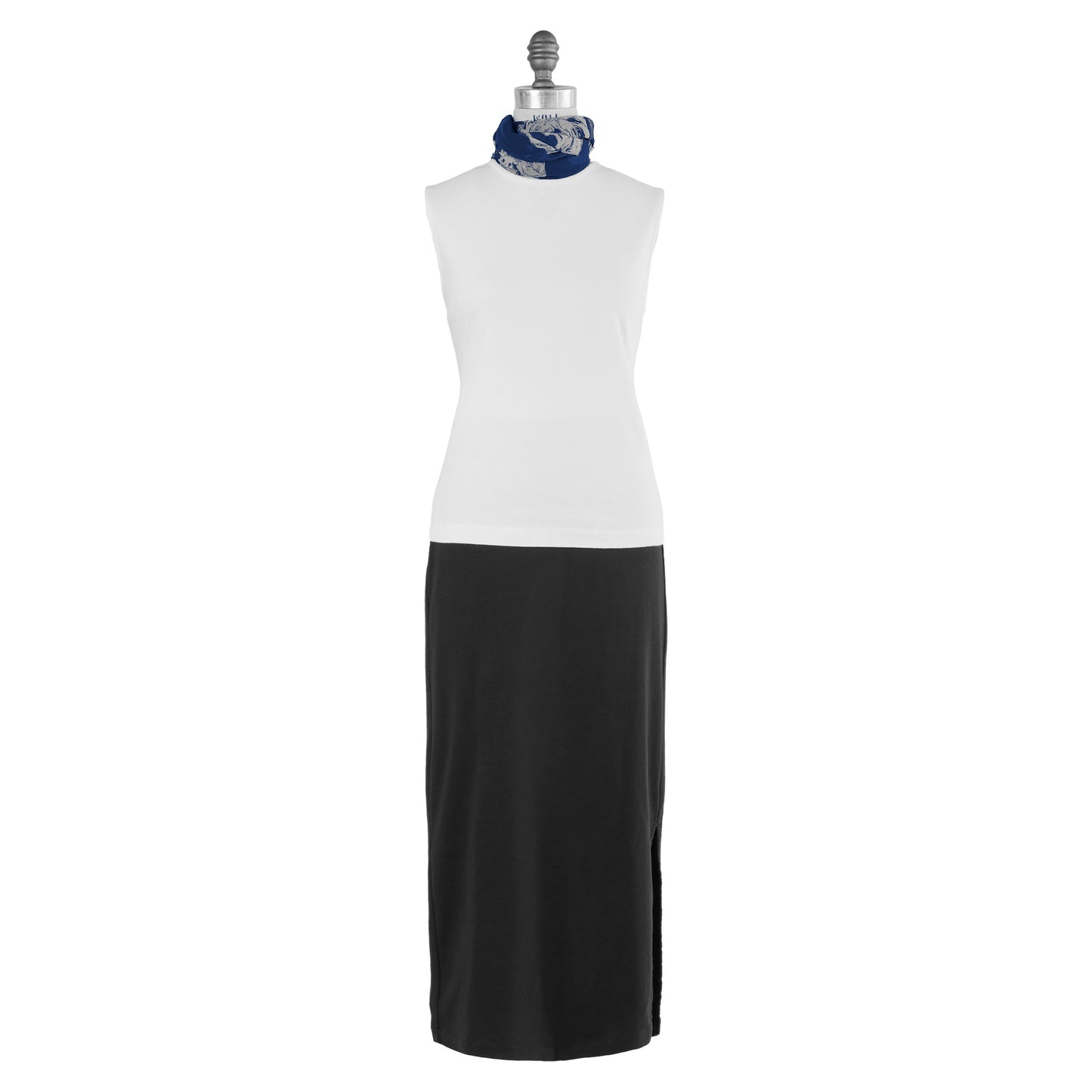 SLEEVELESS TOP - WHITE